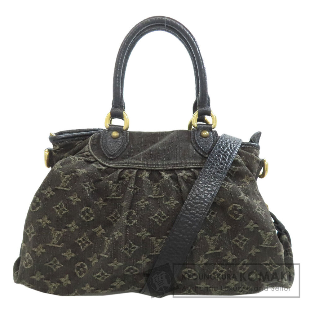 Louis Vuitton Neo Cabby Handbag Monogram Denim
